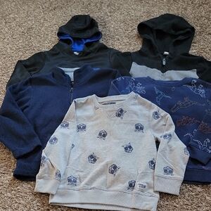 Boys 4T/4 Sweatshirt Hoodie Bundle Gap, Place, Cat & Jack, Place Sport, OshKosh